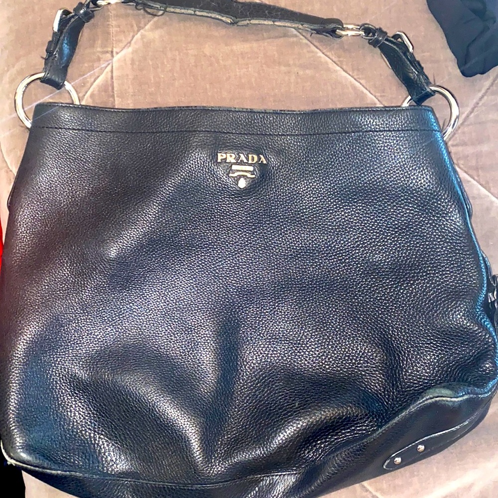 Prada Sofiano Genuine Calfskin Leather Bag